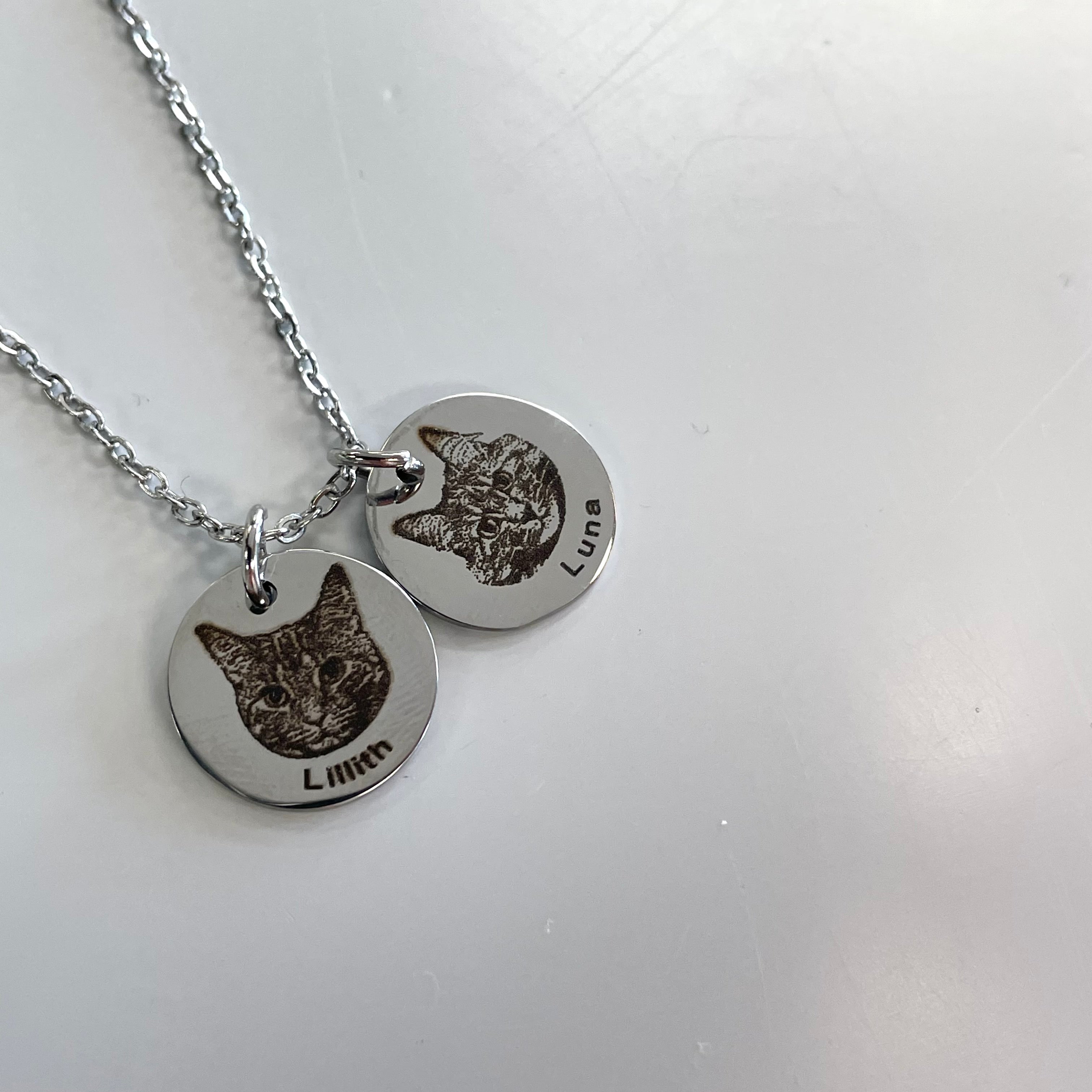 Pet Portrait Necklace