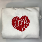 All We Need is Love Crewneck - LAST CHANCE, DISCONTINUED
