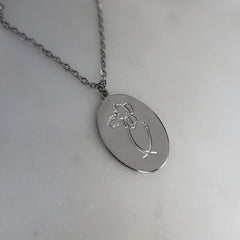 Birth Month Flower Necklaces (Original, Last Chance)