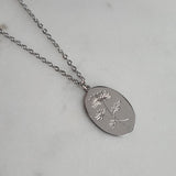 Birth Month Flower Necklaces