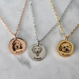 Pet Portrait Necklace Pre-order