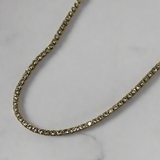 Rhinestone Tennis Necklace