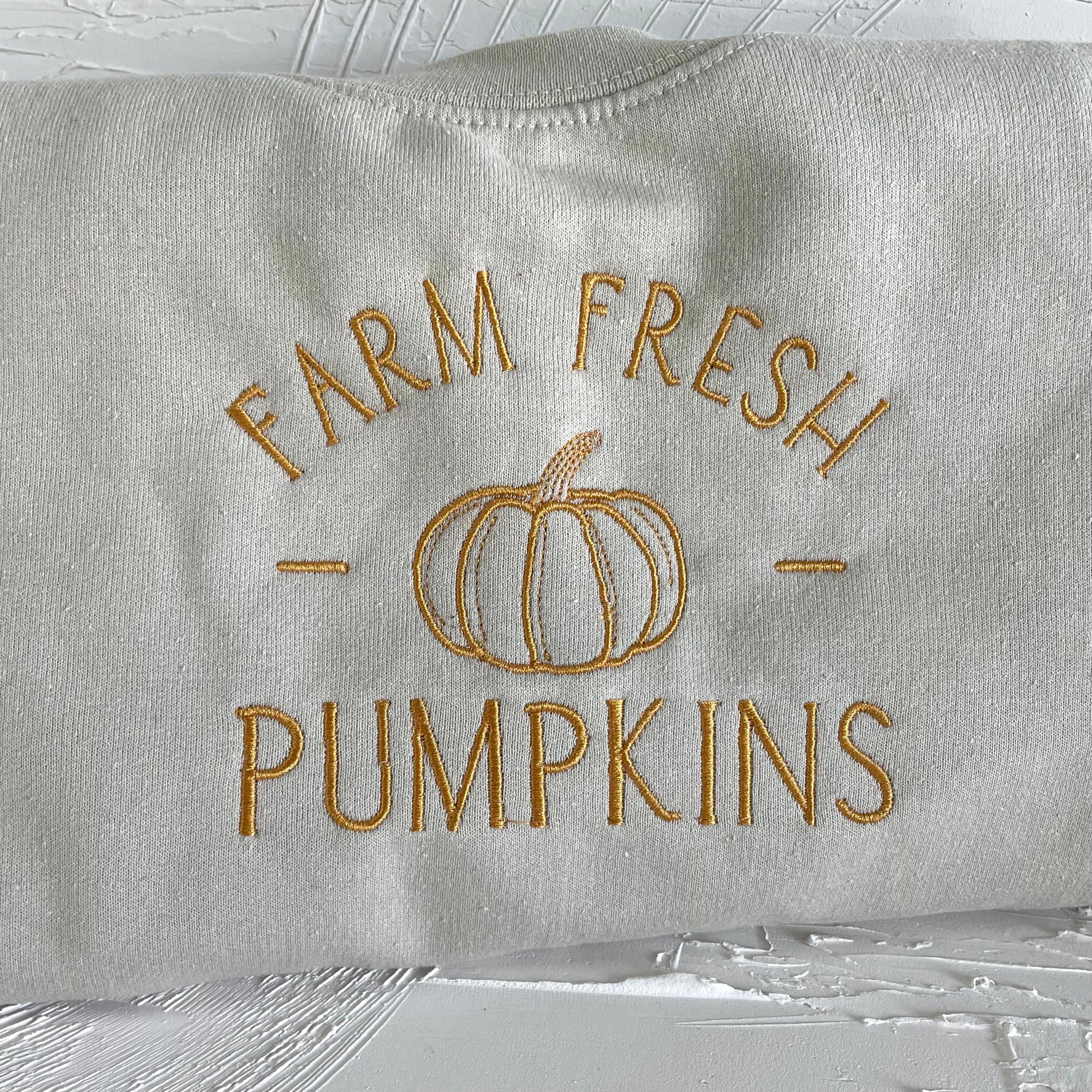 Farm Fresh Pumpkins Crewneck