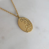 Birth Month Flower Necklaces