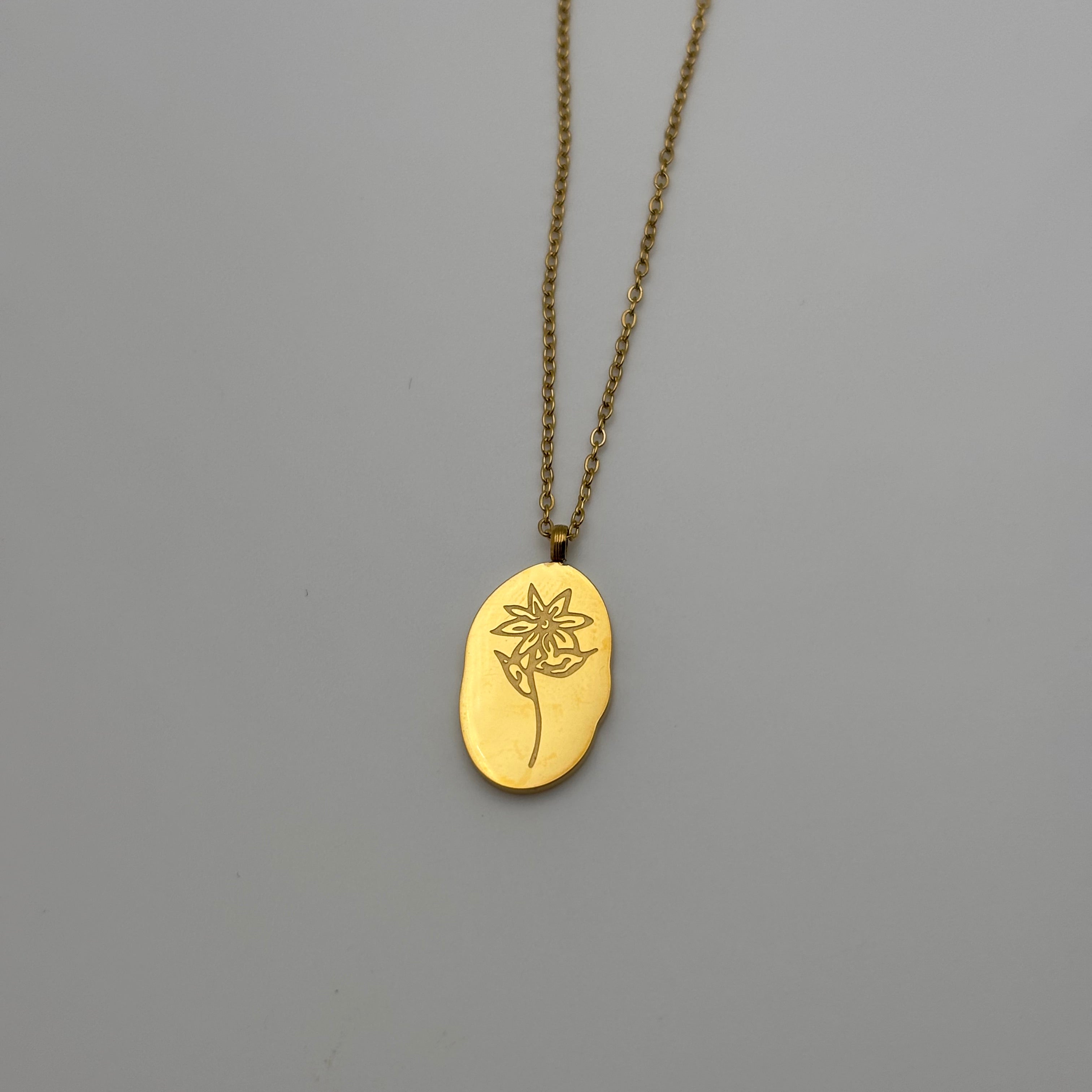 The New Birth Month Flower Necklace
