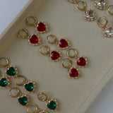 Holiday Heart Huggies