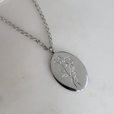 Birth Month Flower Necklaces