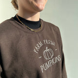 Farm Fresh Pumpkins Crewneck