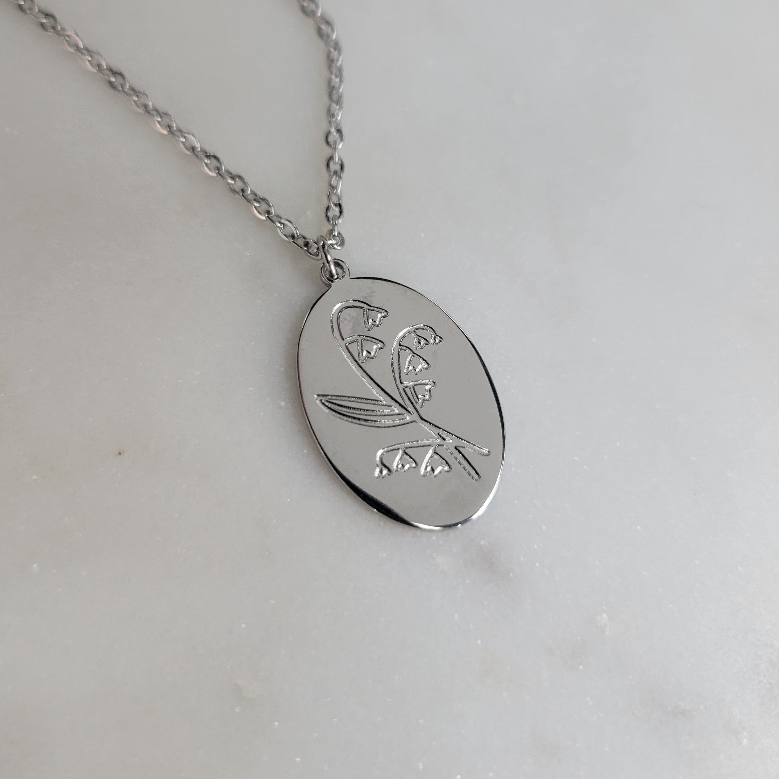 Birth Month Flower Necklaces