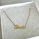 Custom Name Necklace - Christmas Arrival not Guaranteed