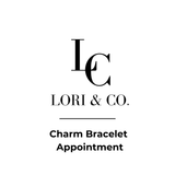 Charm Bracelet Appointment Deposit (Non-refundable, book October 3 onwards)