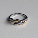 Dual Tone Twist Ring