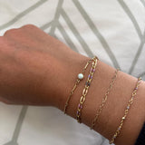 14kt Gold Filled Permanent Bracelet or Anklet Non-refundable Deposit (bookings Aug. 26 onward)