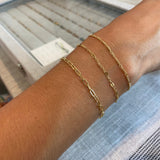 14kt Gold Filled Permanent Bracelet or Anklet Non-refundable Deposit (bookings Aug. 26 onward)