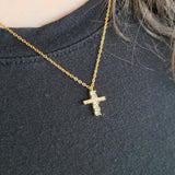 Bedazzeld Cross Necklace
