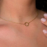 Dainty Circle Necklace