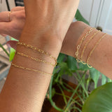 14kt Gold Filled Permanent Bracelet or Anklet Non-refundable Deposit (bookings Aug. 26 onward)
