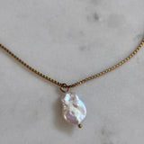 Freshwater Pearl Cable Chain