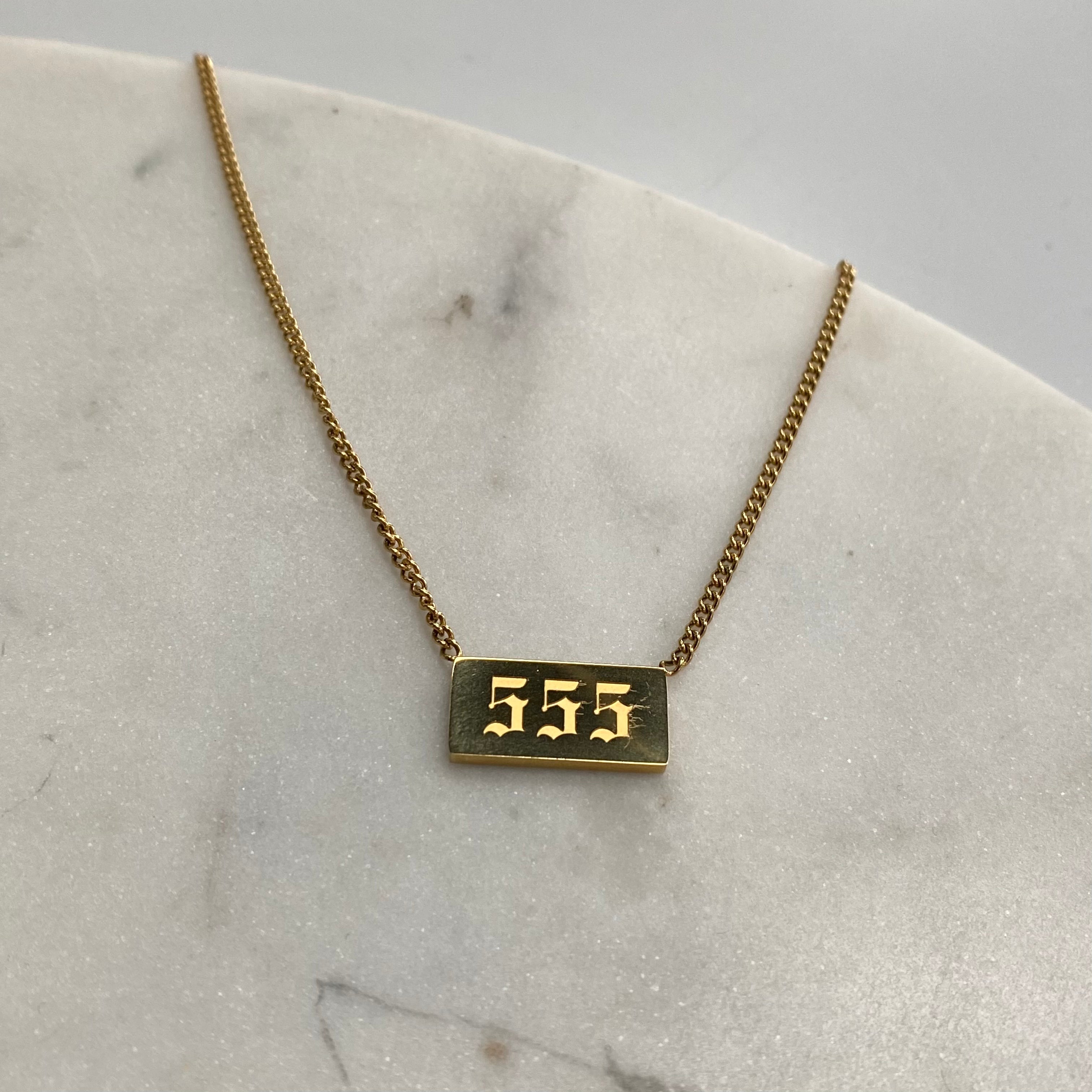 Angel Numbers Necklace