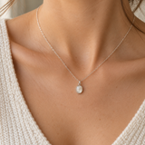 Oval Memorial Necklace