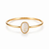 Oval Memorial Ring