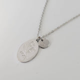 Hand-stamped Initial Necklace Add On