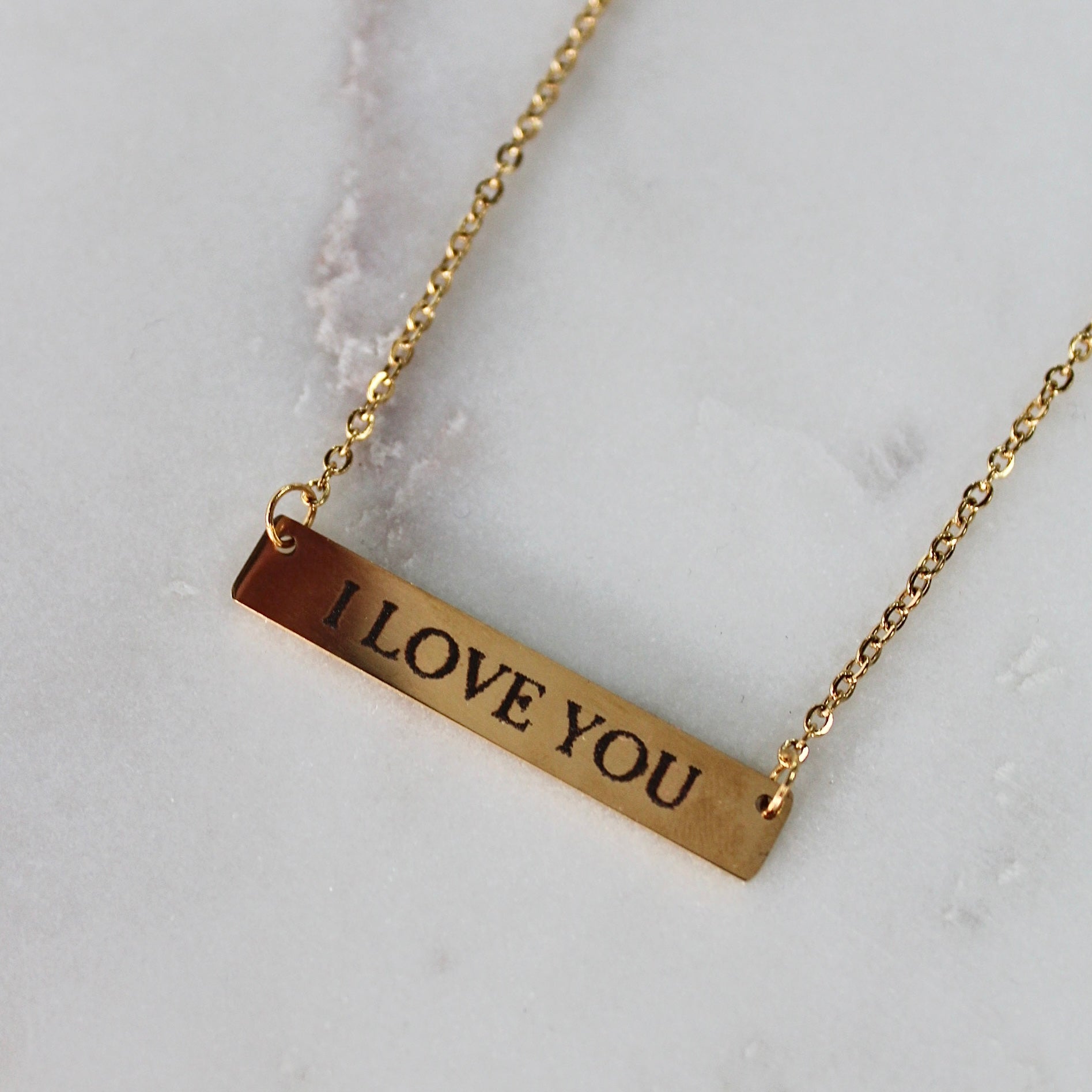 Custom Text Necklace