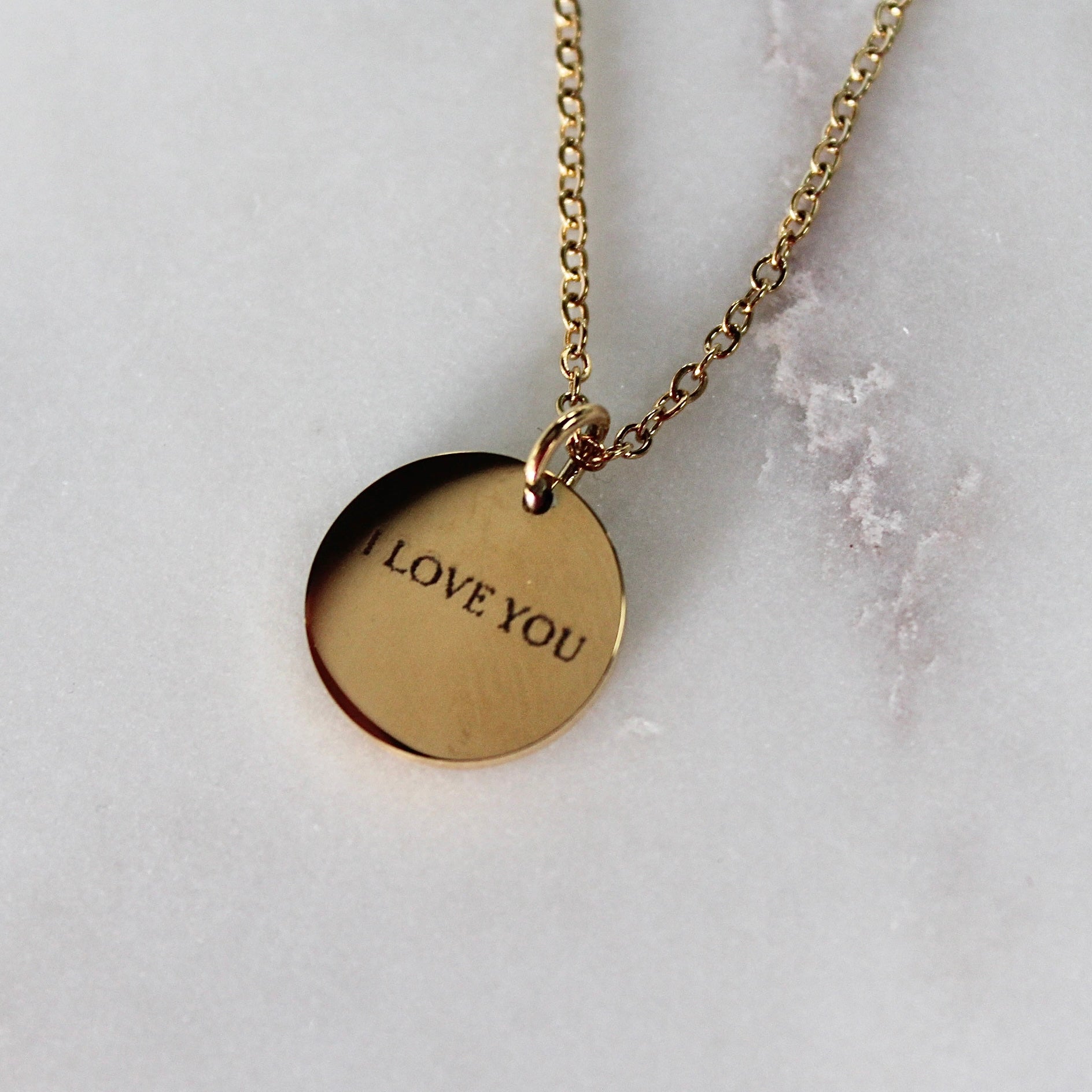 Custom Text Necklace