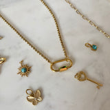 Build-Your-Own Carabiner Charm Necklace