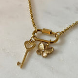 Build-Your-Own Carabiner Charm Necklace