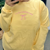 I’m Literally Just a Girl Crewneck