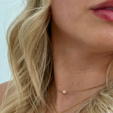 Dainty Pearl Necklace