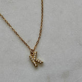 Pavé Initial Necklace