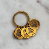 Pet Portrait Keychain