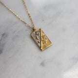 Rectangle Pendant Necklaces