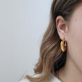Chunky Square Hoops