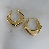 Chunky Square Hoops