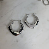 Chunky Square Hoops