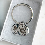 Pet Portrait Keychain Pre-order