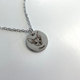 Pet Portrait Necklace Pre-order
