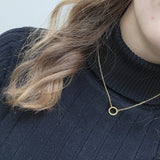 Dainty Circle Necklace