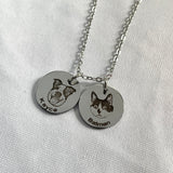 Pet Portrait Necklace Pre-order