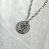 Pet Portrait Necklace Pre-order