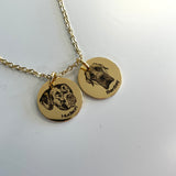 Pet Portrait Necklace Pre-order