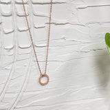 Dainty Circle Necklace