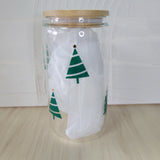 Christmas Cup with Lid + Straw
