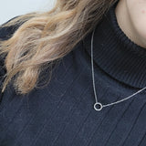 Dainty Circle Necklace