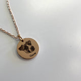 Pet Portrait Necklace Pre-order
