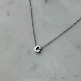 Block Initial Necklaces