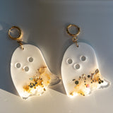 Resin Ghost Earrings